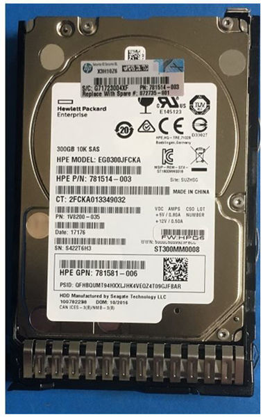 Picture of 300GB SAS HDD