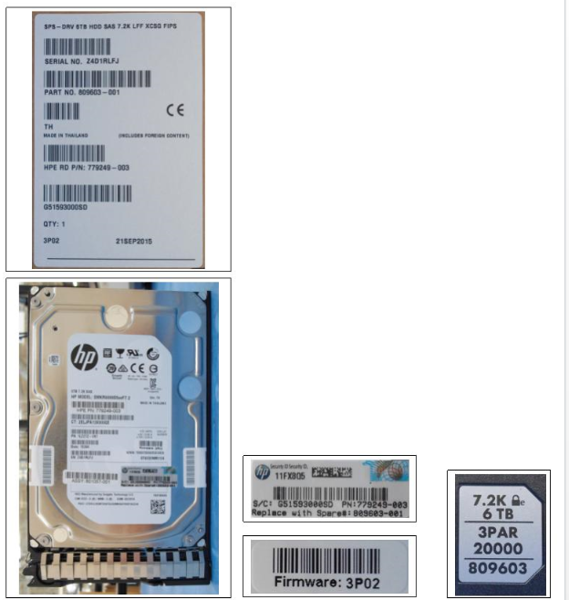 Picture of 6TB FIPS SAS LFF Hard Drive