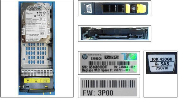 Picture of 450GB SAS SFF Hard Drive