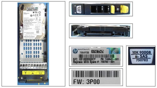 Picture of 900GB SAS SFF Hard Drive