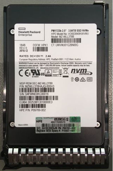 Picture of 3.84TB NVMe SSD