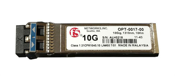 Picture of F5 Networks 10Gbps 10GBase-LR SFP+ Transceiver Module